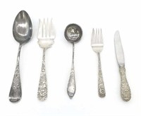 Various Sterling Serving and Flatware Pieces