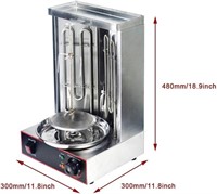 Zz Pro Electric Vertical Broiler Shawarma Doner