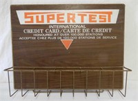 SUPERTEST CREDIT CARD INFORMATION DISPLAY RACK