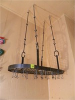 Iron Pot Rack