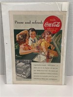 Coca Cola Vintage Advertisement