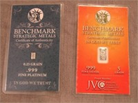 2 Benchmark Strategic Metals Silver & Platinum