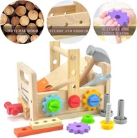 Wooden Tool Set for Boys - 29Pcs Kids Tool Sets,