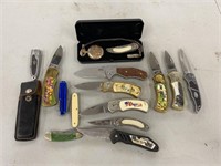 Lot of Mixed Pocketknives