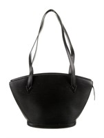 Louis Vuitton Black Epi Leather St. Jacques Pm Bag