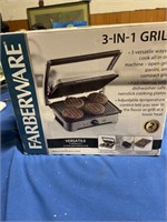 New Farberware  3, and one grill