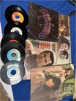 Country albums and 45s