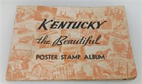 Kentucky the Beautiful poster stamp album