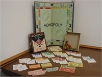 1935 Monopoly w/ Original Board & some Original