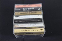 Cassette Tapes Featuring Carly Simon & Celine Dion