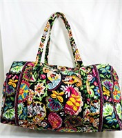 RETIRED VERA BRADLEY "MIDNIGHT MICKEY" DUFFLE BAG