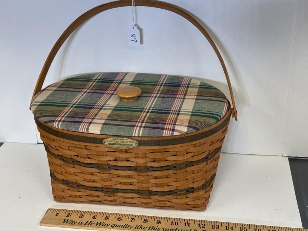 LONGABERGER 1995 TRADITIONS FAMILY BASKET