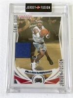 Allen Iverson - Topps Chrome Game Used Jersey