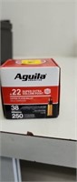 Aguila 22lr 250 pk