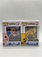 Set of Pokémon Funko Pops