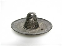 .925 STERLING SILVER AZTEC SOMBRERO SOUVENIR