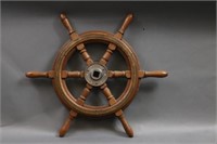 Six spoke ship’s wheel