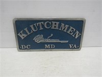 Klutchmen Car Club Plaque