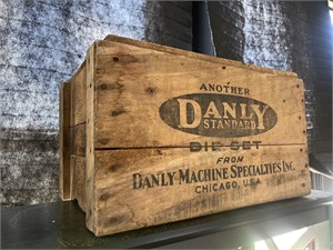 Vintage Danley wooden crate