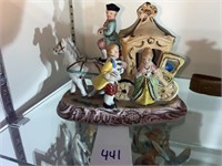 Occupied Japan carriage figurine