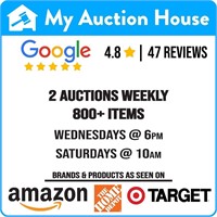 3-314 Amazon Overstock & Box Damage Auction - Saturday 10am