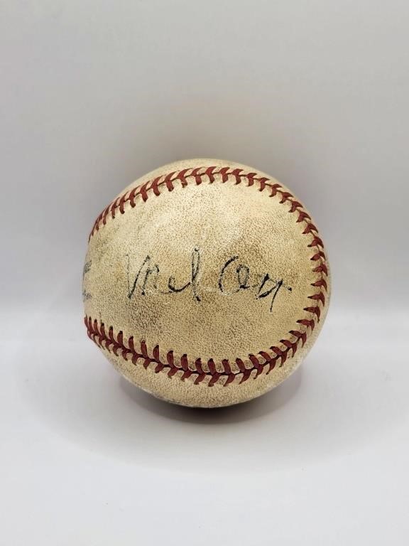 HIGH END SIGNED BASEBALLS AND CARD CONSIGNMENT!