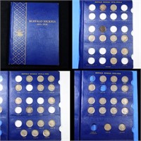 Parital Buffalo Nickel Book Book 1913-1938 42 coin