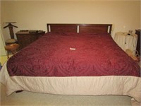 REALLY NICE KING SIZE BED W/ HEAD BOARD