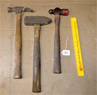 Group Lot of Hammers