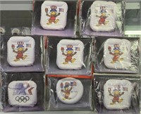 (8) Sealed 1984 Olympics Inflatable Seat Cushions