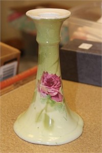 Ceramic Floral Single Candle Holder