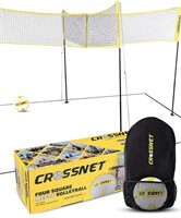 CROSSNET 4-WAY VOLLEYBALL NET WITH CARRYING