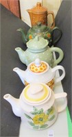 5 Decorative Teapots