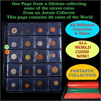 20 Great Coins of the World, hand selected, many t