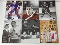 HOCKEY MEMROBELIA AUCTION BOOKS