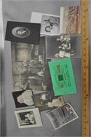 Lot of vintage photographs