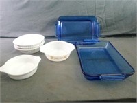 Very Nice Assortment of Bakeware Includes 2 Blue