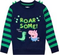 Peppa Pig Boys George Pig Sweatshirt-Size 8