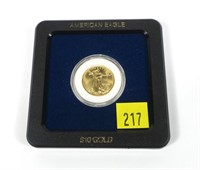 1994 $10 Gold Eagle, quarter ounce, uncirculated