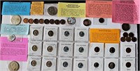 US Coins, Mexican Silver $ & $10 Liberia (39)