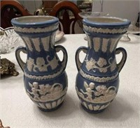 Pair of Porcelain Vases Made in Japan