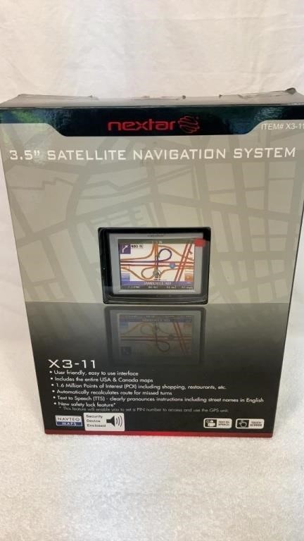 New satellite navigation system
