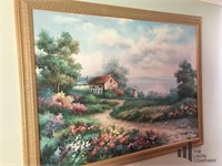 Nature Scene Painting signed by Artist