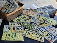 Old TN License Plates +
