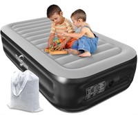 Twin Air Mattress with Built in Pump,18"