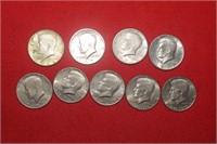 1966 to 1976 Mix Kennedy Half Dollars