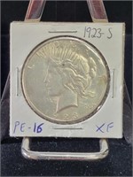 1923-S PEACE DOLLAR (XF)