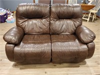 Double reclining Loveseat by Best chairs inc