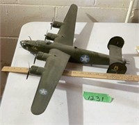 Plastic replica warplane