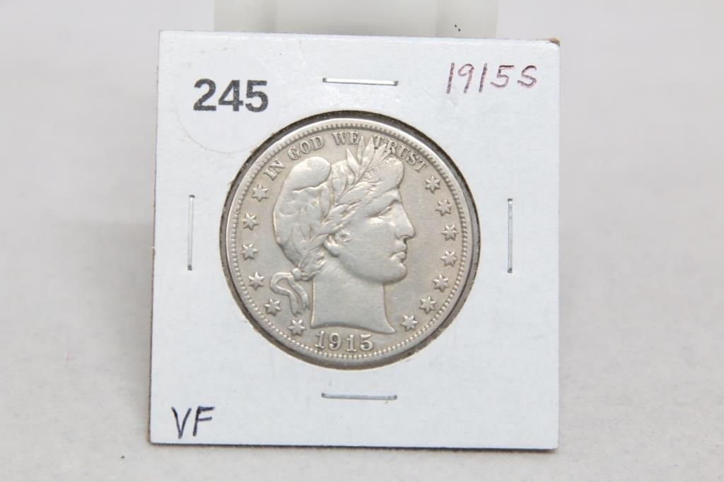 Online only Coin & Currency Auction Ending April 16th